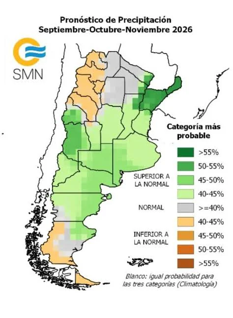 Fenómeno El Niño en Argentina