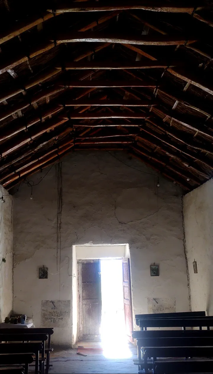 Interior de la Capilla de Achango