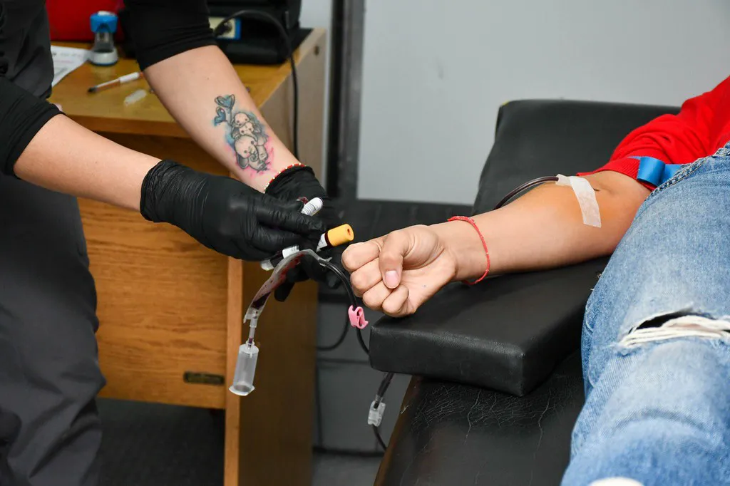 donar sangre