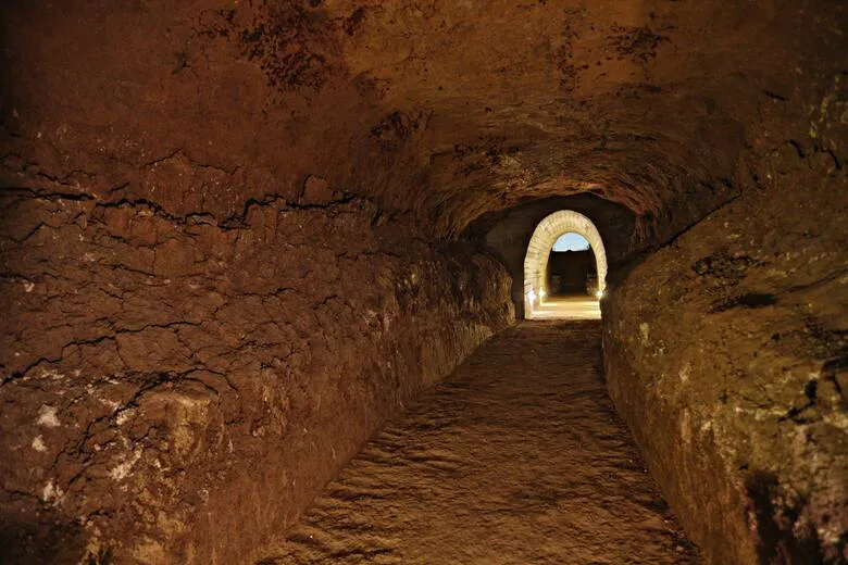 Túnel iglesia de San Ignacio en Buenos Aires